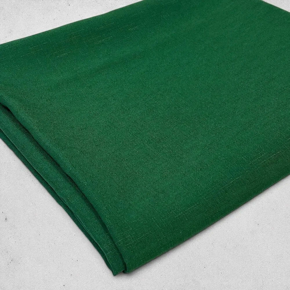 Oblong Tablecloth 60x101 Hunter Green Oval Polyester Blend Event Dining Festive